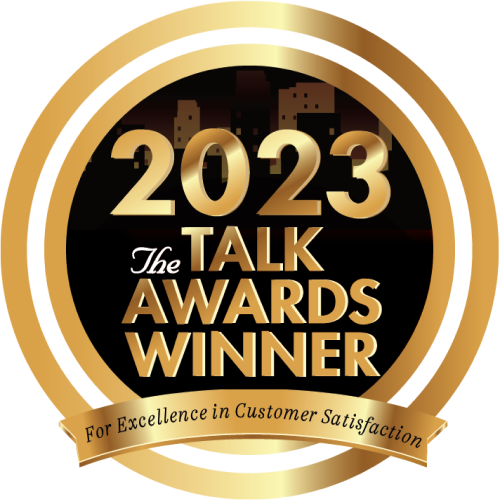 Excellence in Customer Service - Talk Awards Winner 2023