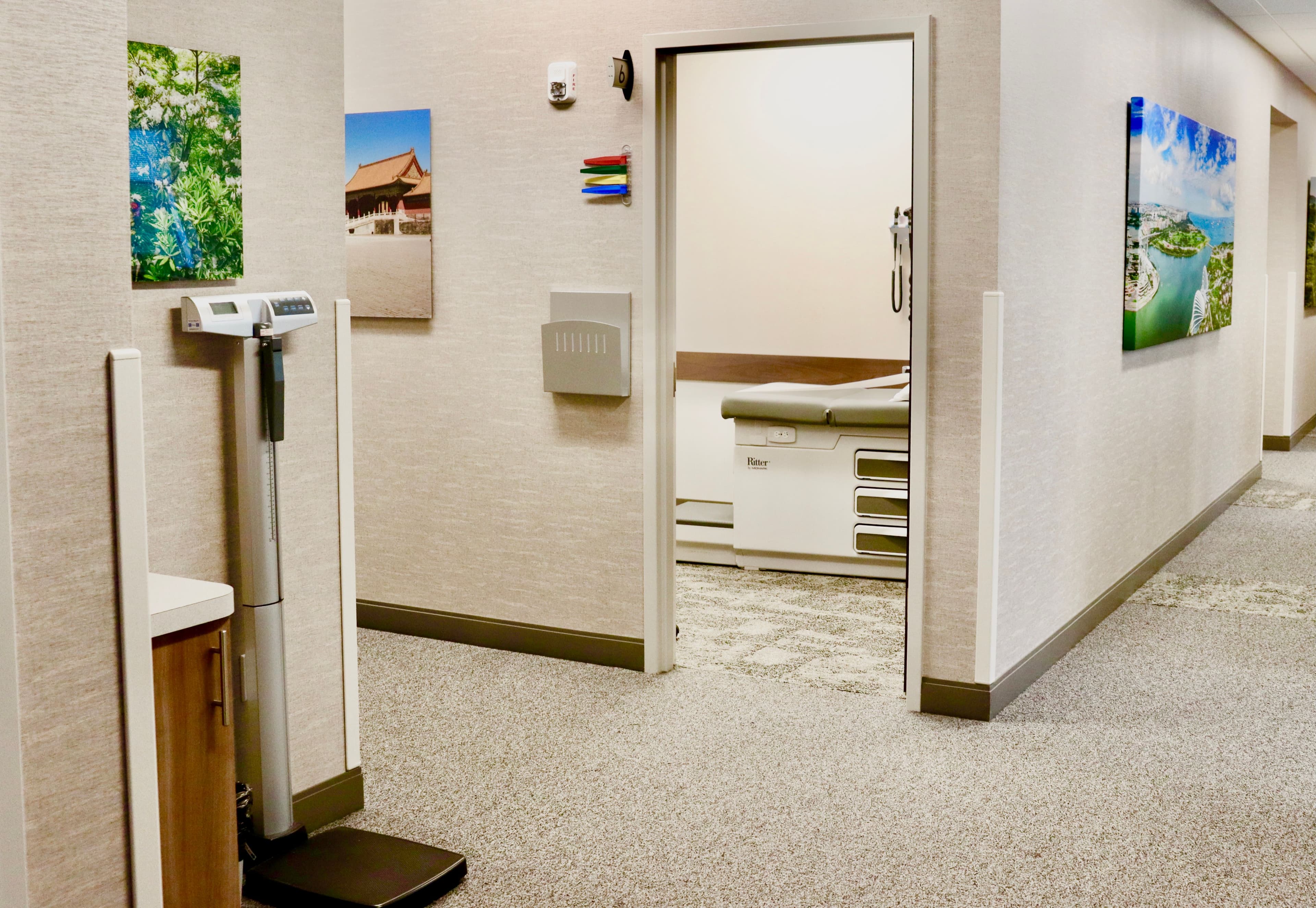 North Atlanta Primary Care at Lawrenceville has modern exam rooms that make it easy to receive healthcare.