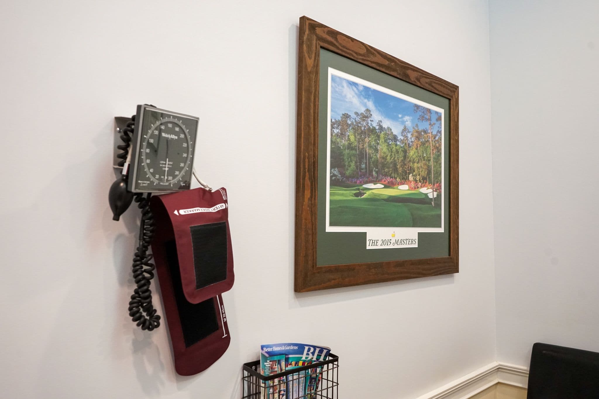 Bowers Family Medicine has modern exam rooms with state-of-the-art medical equipment.