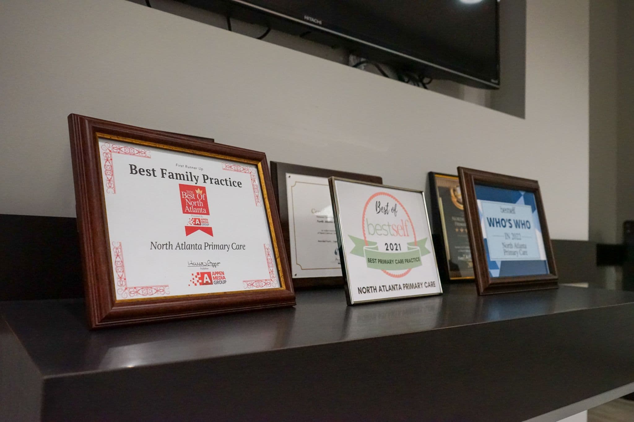 North Atlanta Primary Care has won several Best Doctor awards in Marietta, Georgia.