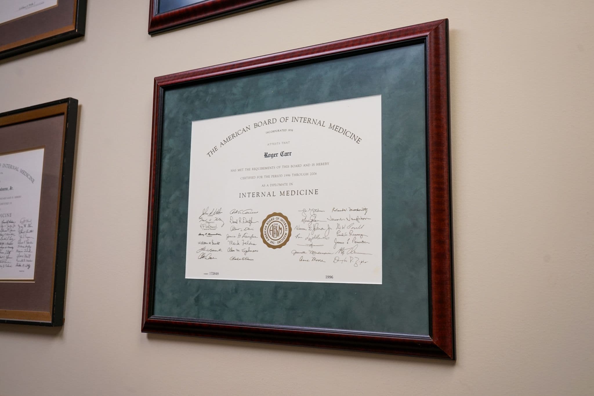 Dr. Roger Carr, MD, is a board-certified internist in Stockbridge, Georgia.