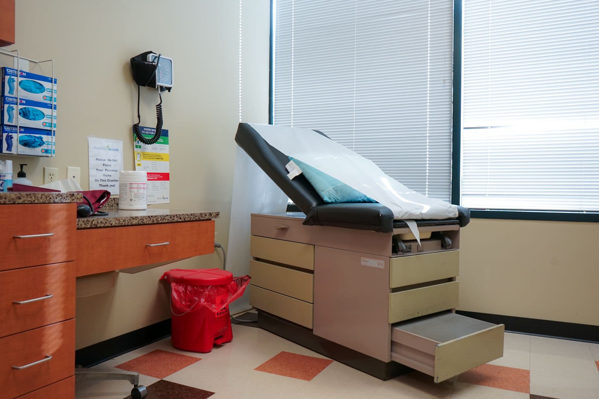 Southeast Medical Group at Stockbridge has modern exam rooms for all patient needs.
