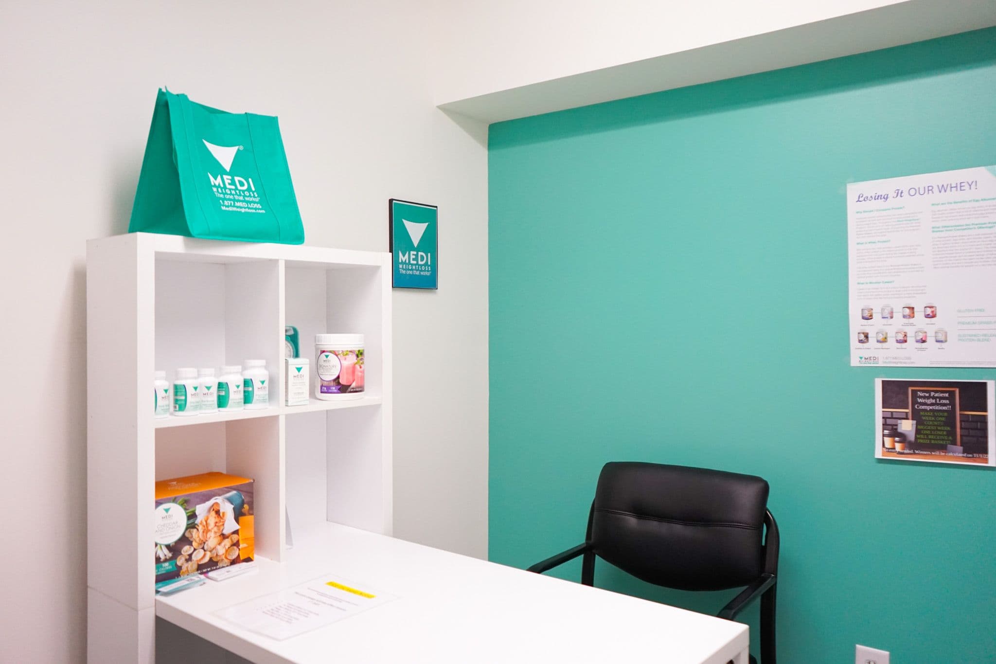 Advanced Medical Associates at South Houston Road shares space with Medi-Weightloss, a weight loss healthcare provider.