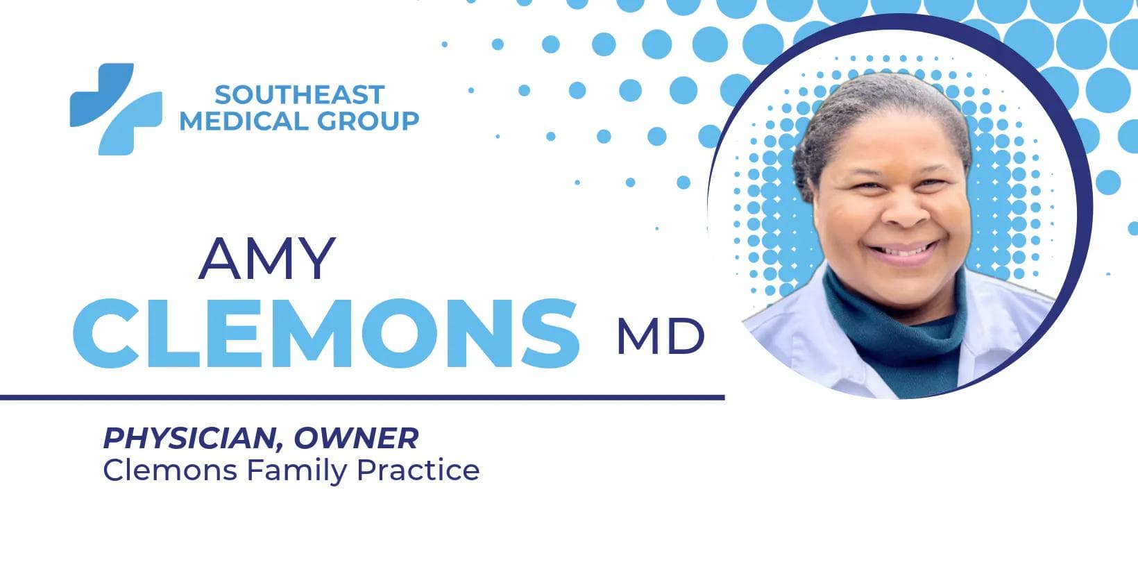 amy clemons md is a physician and owner of the clemmons family practice .