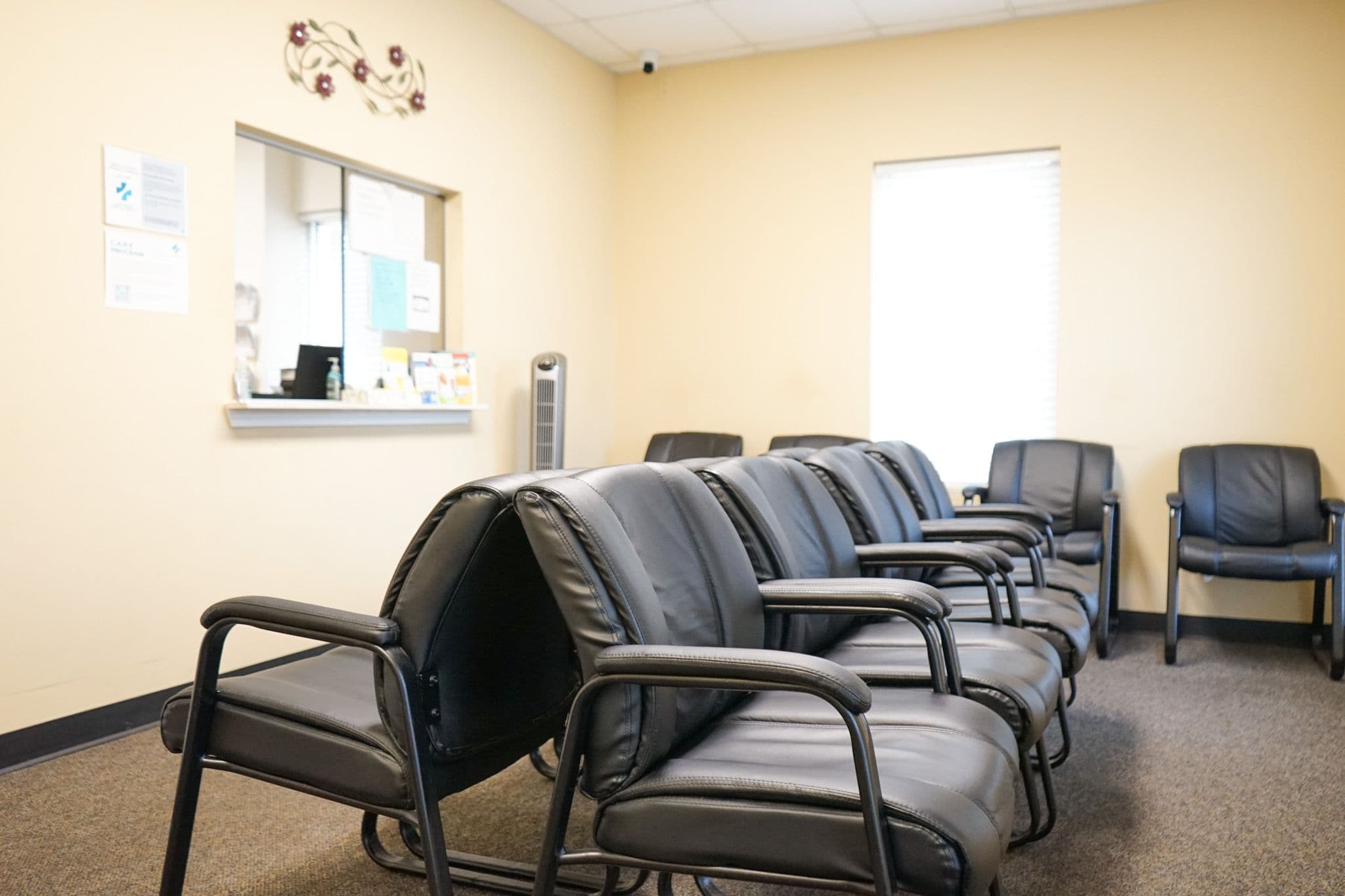 Middle Georgia Internal Medicine offers a spacious waiting room for its patients.