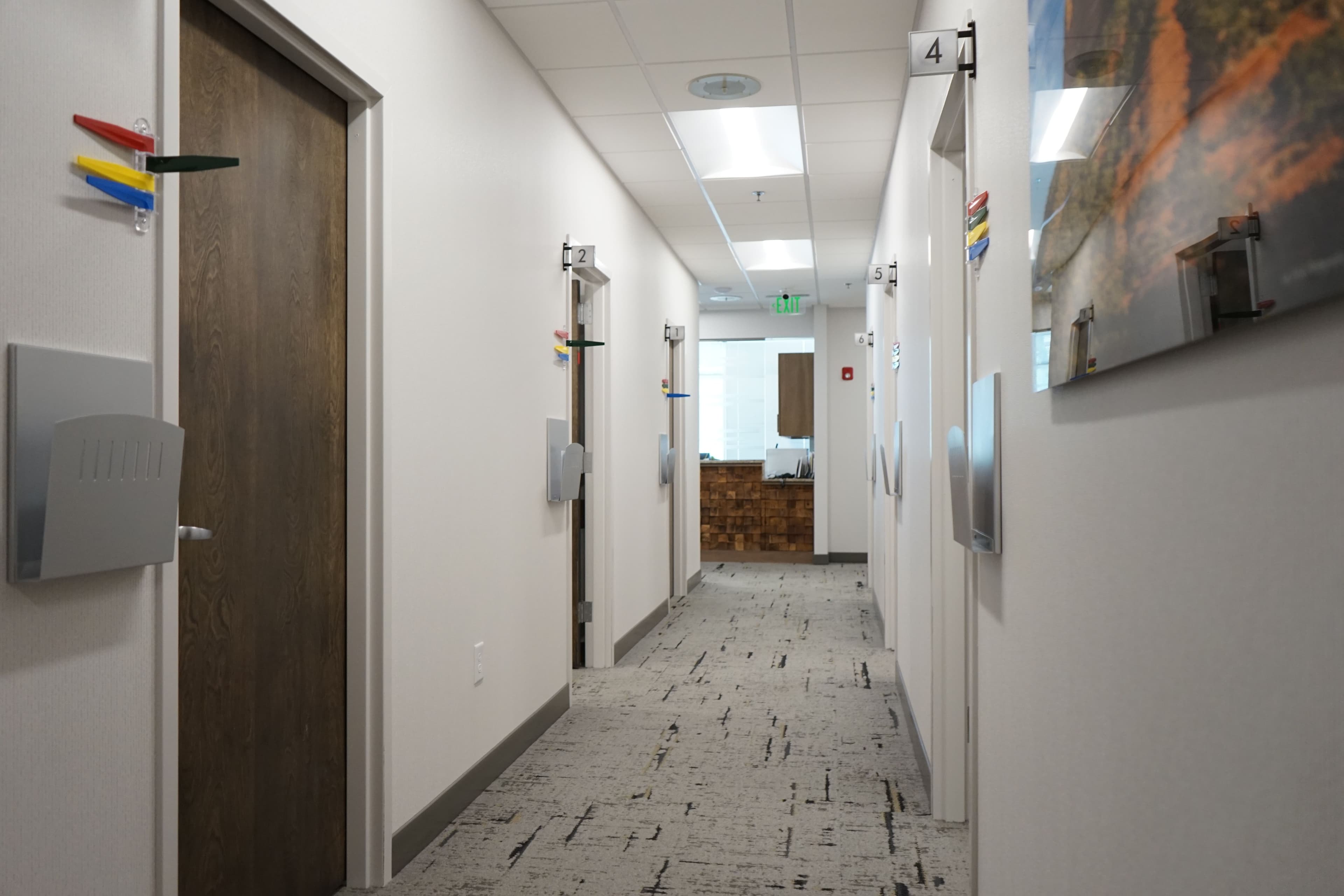 North Atlanta Primary Care in Canton has plenty of exam rooms to serve patient needs.