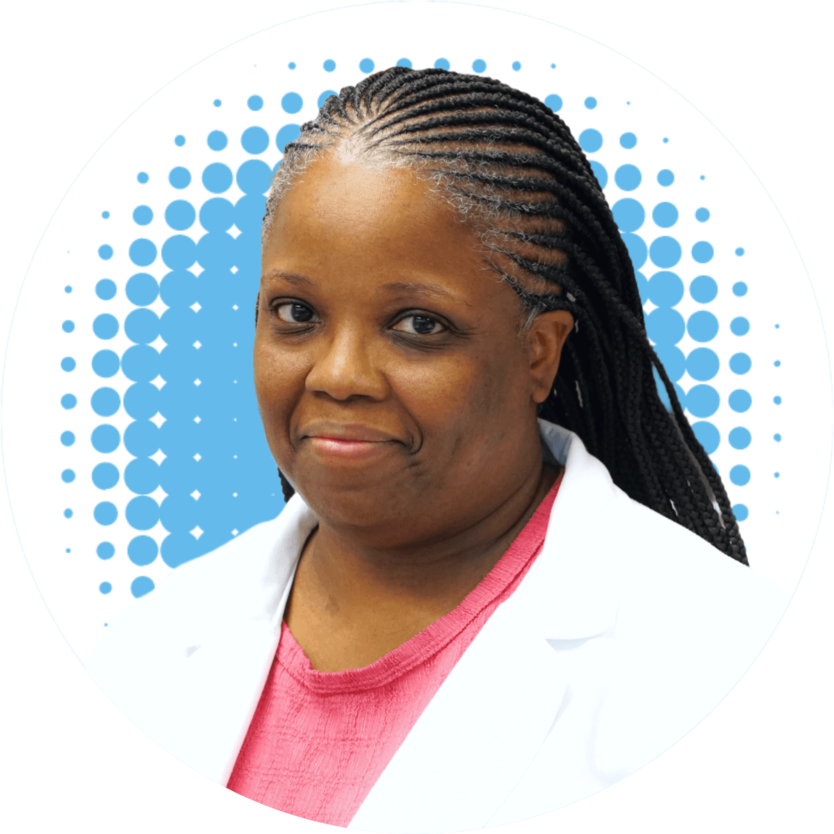 Natacha Mpile, NP-BC, is accepting new primary care patients in Alpharetta, Georgia.