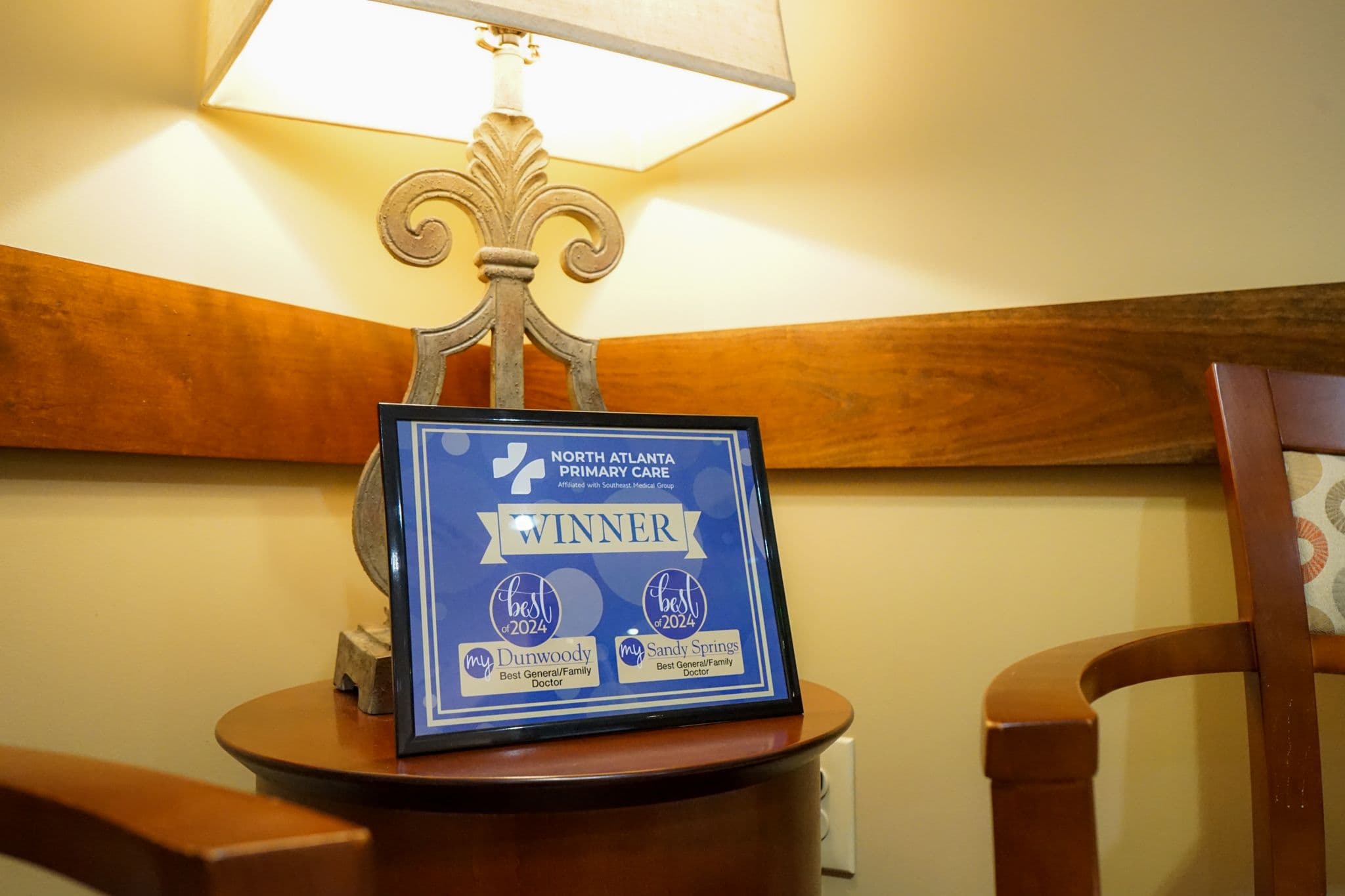 North Atlanta Primary Care is awarded best family doctor in Sandy Springs and Dunwoody, Georgia.