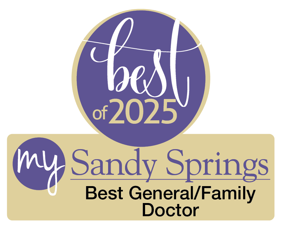 North Atlanta Primary Care at Sandy Springs was voted Best General/Family Doctor in Sandy Springs, Georgia, in 2025.