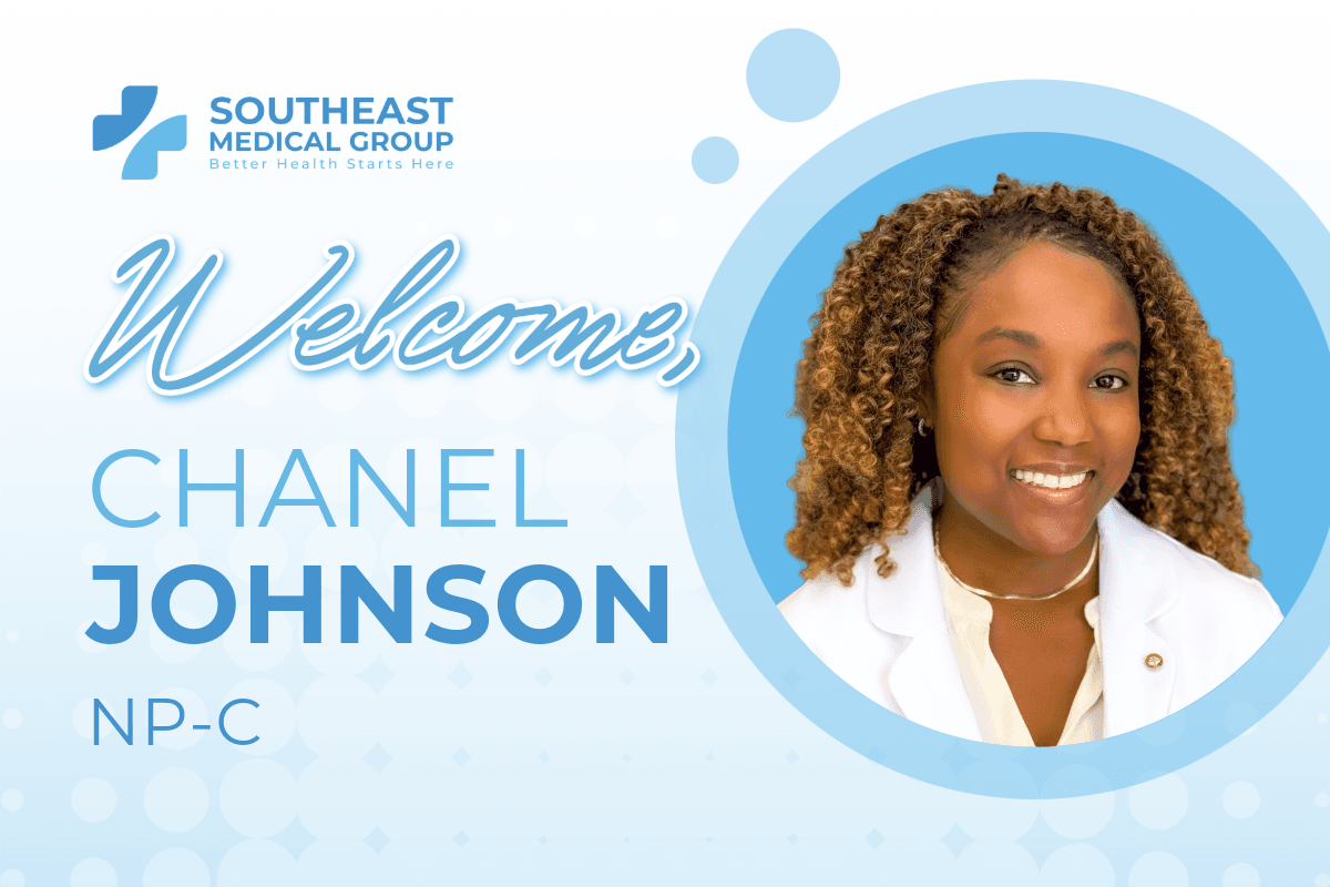Welcome Chanel Johnson, NP-C, to Southeast Medical Group.