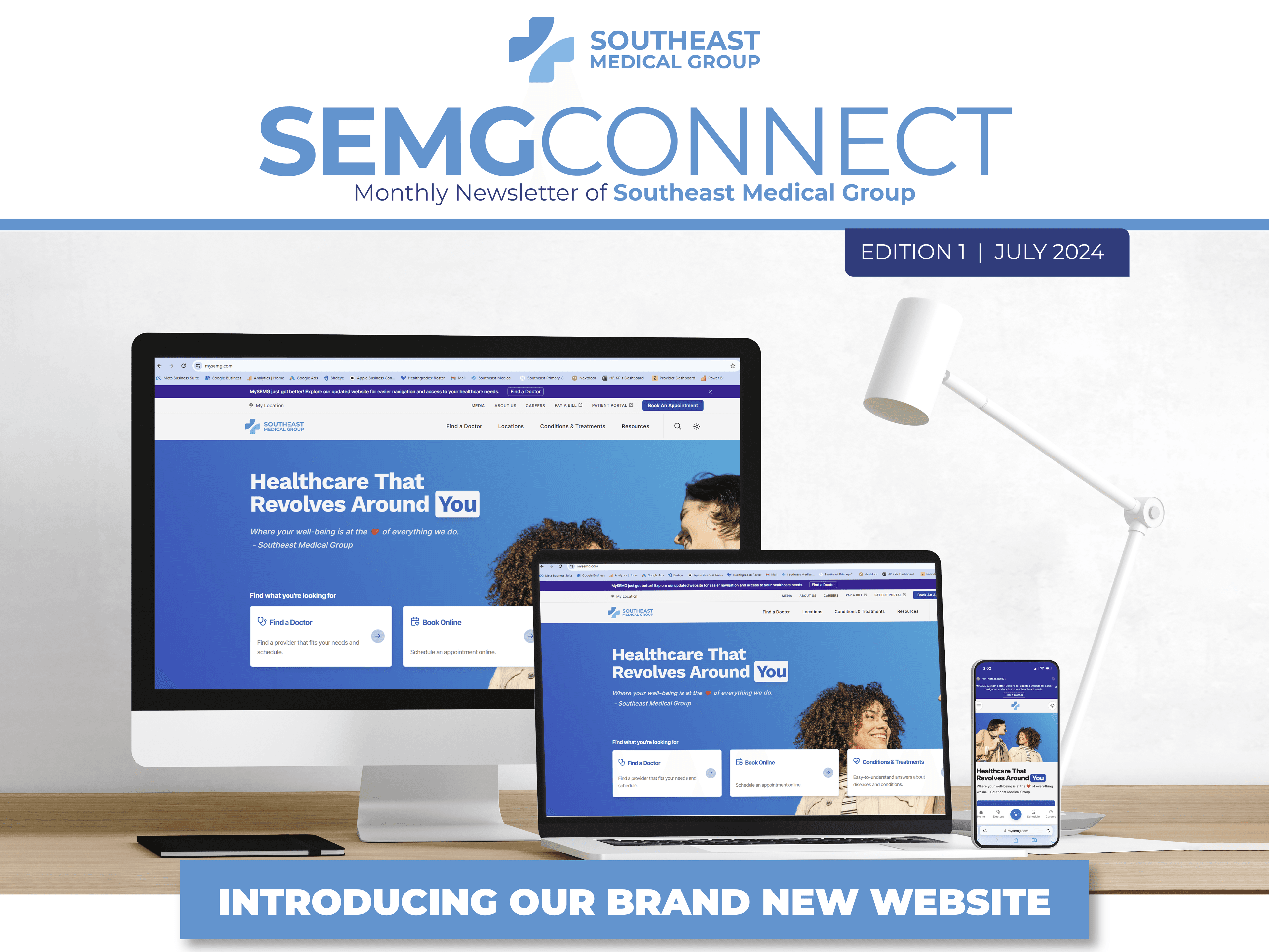 southeast medical group is introducing their brand new website