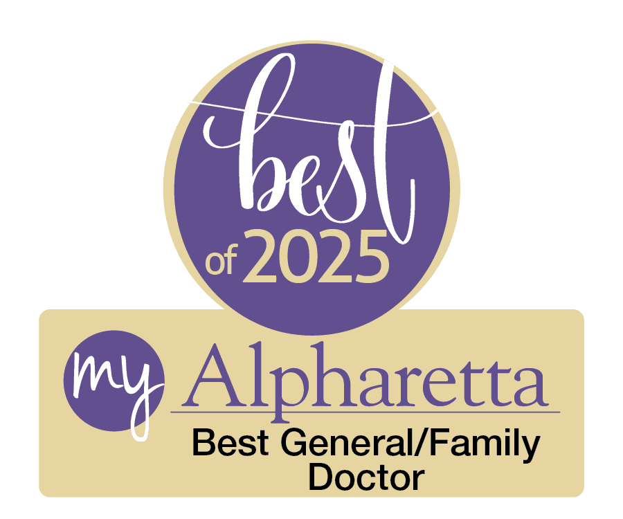 North Atlanta Primary Care Alpharetta is the winner of My Alpharetta Magazine's Best General/Family Doctor in 2025.